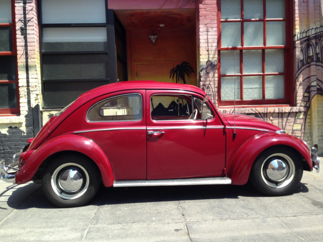 1964 Burgandy Volkswagen Beetle - Classic Sedan