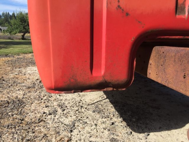 1966 Red Ford F-250 Extended Crew Cab Pickup