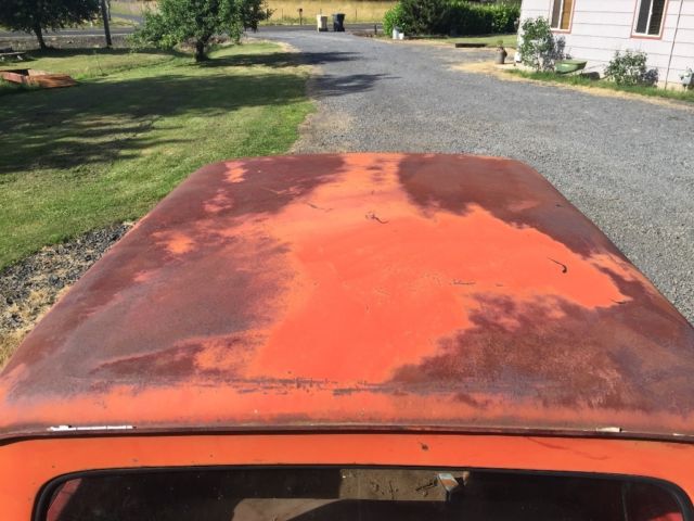 1966 Red Ford F-250 Extended Crew Cab Pickup