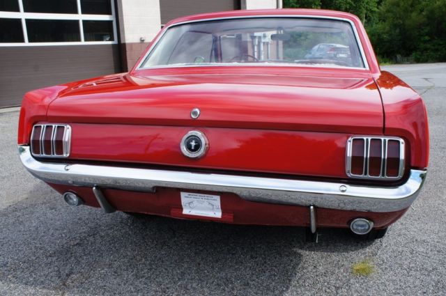 1965 RED Ford Mustang 2 DOOR