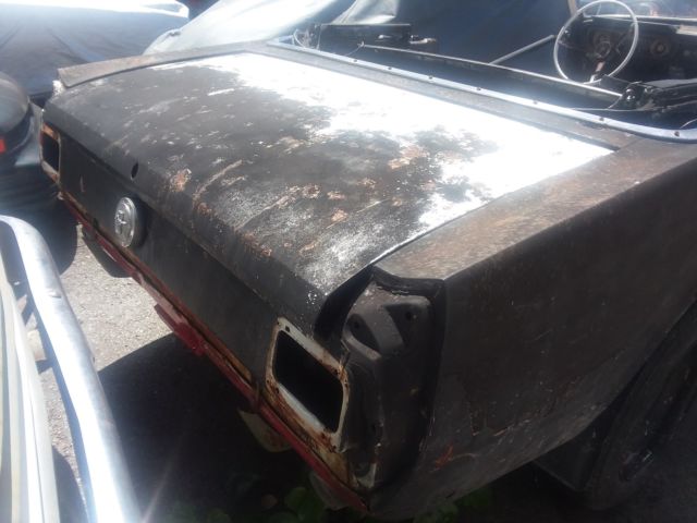 1964 Black Ford Mustang