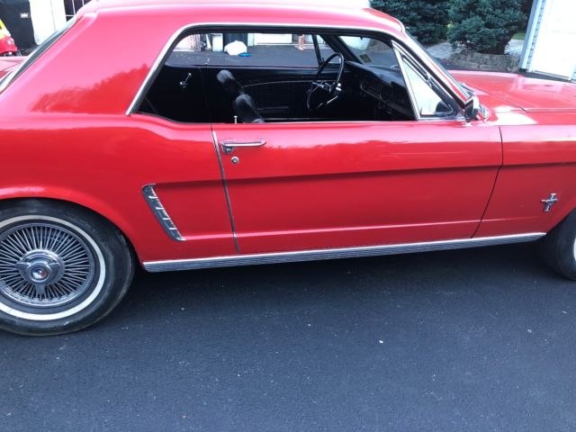 1964 Red Ford Mustang Fastback