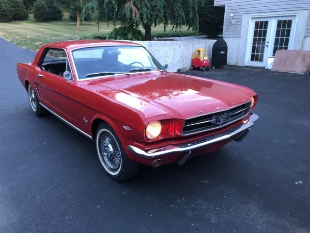 1964 Red Ford Mustang Fastback