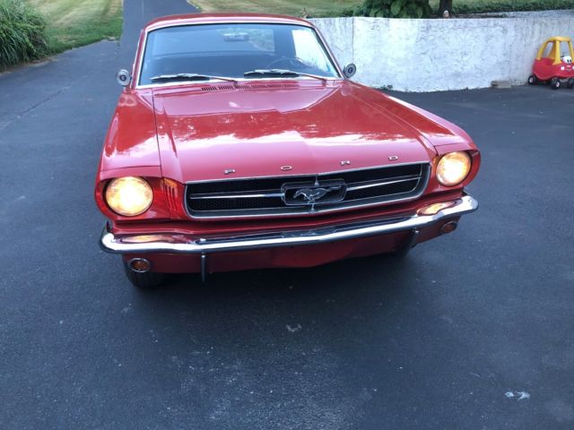 1964 Red Ford Mustang Fastback