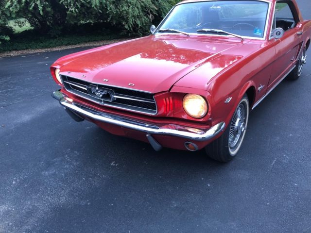 1964 Red Ford Mustang Fastback