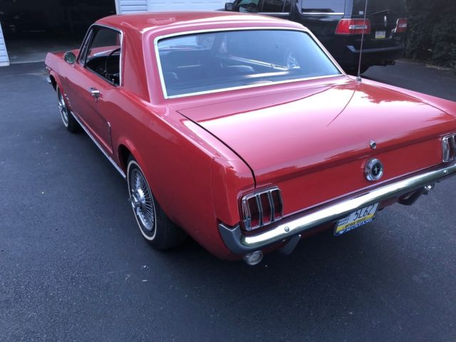 1964 Red Ford Mustang Fastback