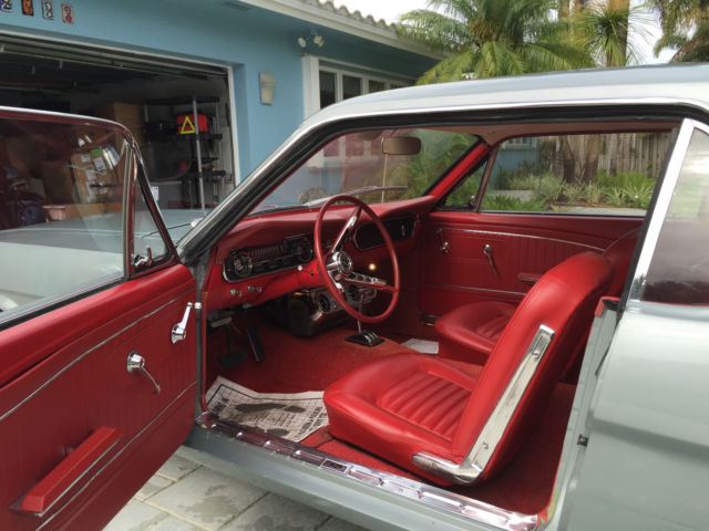 1964 Silver Ford Mustang Coupe