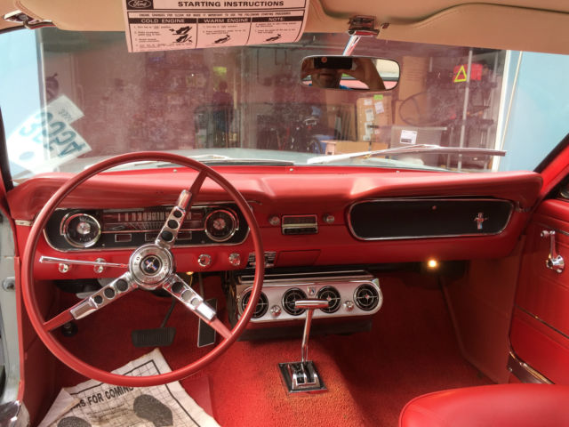 1964 Silver Ford Mustang Coupe