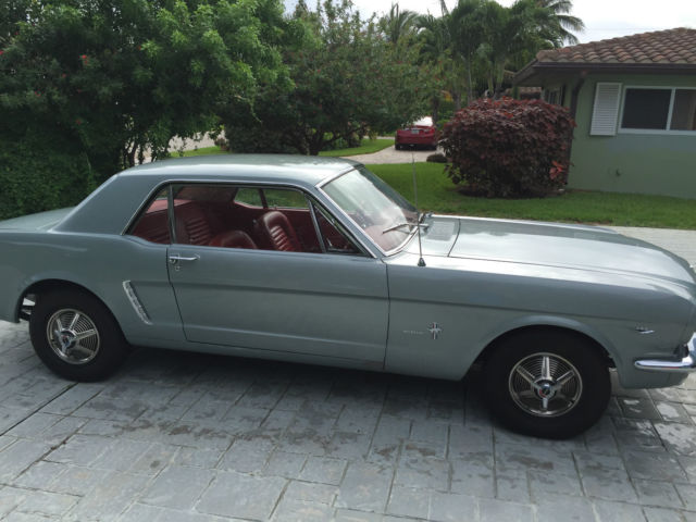 1964 Silver Ford Mustang Coupe