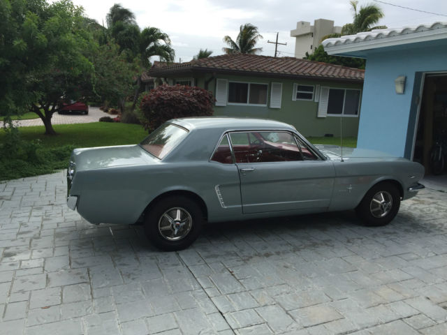 1964 Silver Ford Mustang Coupe