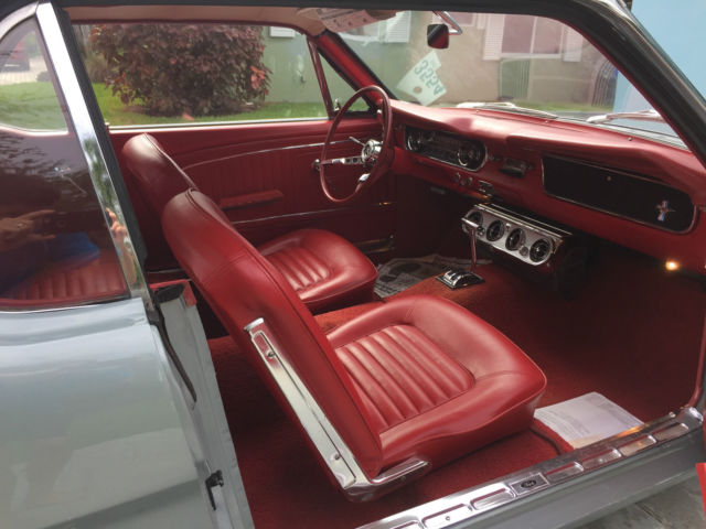 1964 Silver Ford Mustang Coupe