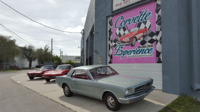 1965 Silver Musk Gray Ford Mustang U/K