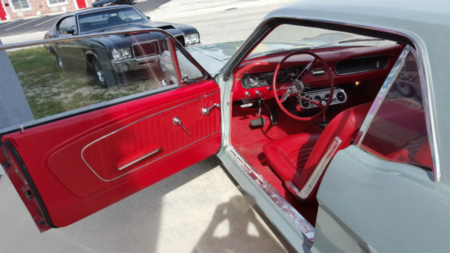 1965 Silver Musk Gray Ford Mustang U/K