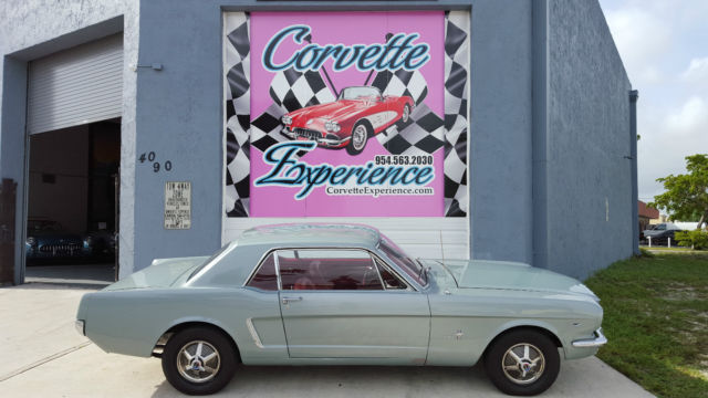 1965 Silver Musk Gray Ford Mustang U/K