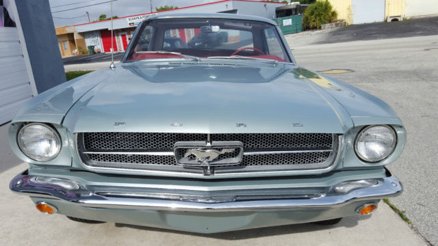 1965 Silver Musk Gray Ford Mustang U/K