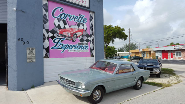 1965 Silver Musk Gray Ford Mustang U/K