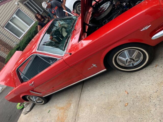 1964 Red Ford Mustang Coupe