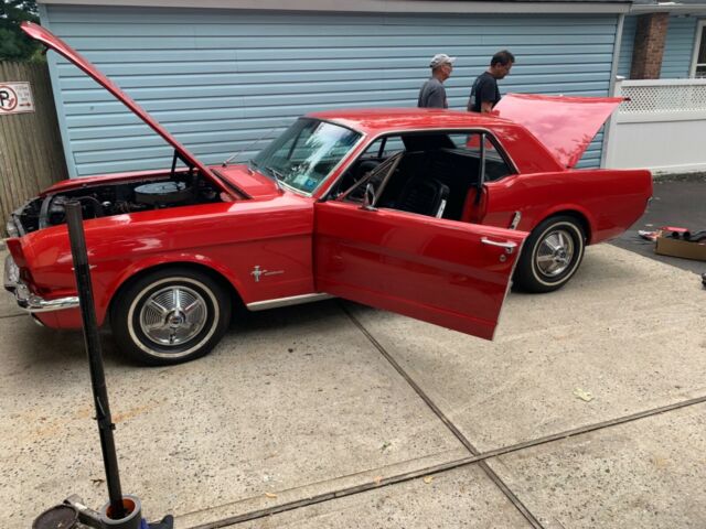 1964 Red Ford Mustang Coupe