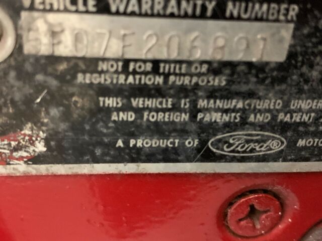 1964 Red Ford Mustang Coupe