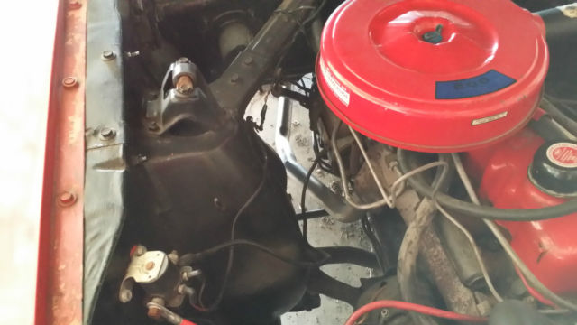 1965 Red Ford Mustang Coupe