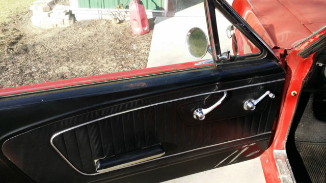 1965 Red Ford Mustang Coupe