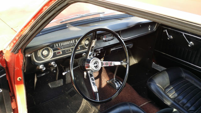 1965 Red Ford Mustang Coupe