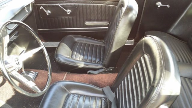 1965 Red Ford Mustang Coupe