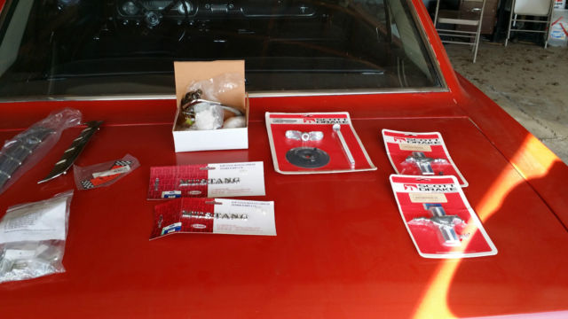 1965 Red Ford Mustang Coupe