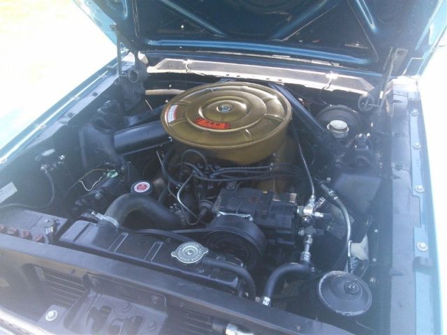 1964 Blue Ford Mustang Convertible