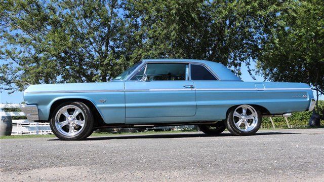 1964 Blue Chevrolet Impala Coupe