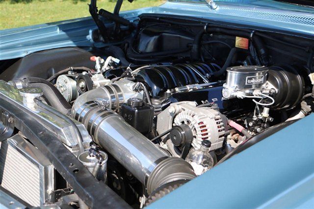 1964 Blue Chevrolet Impala Coupe