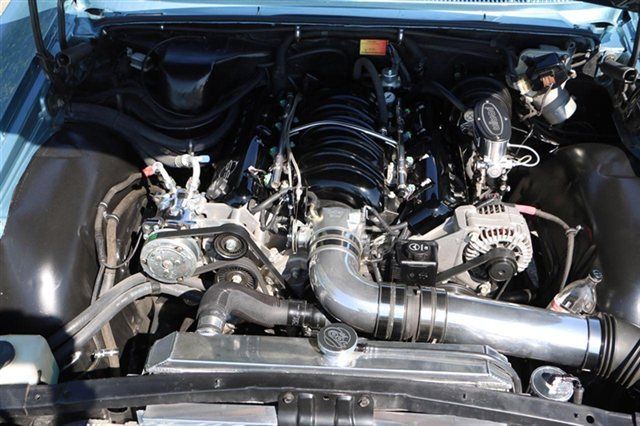 1964 Blue Chevrolet Impala Coupe