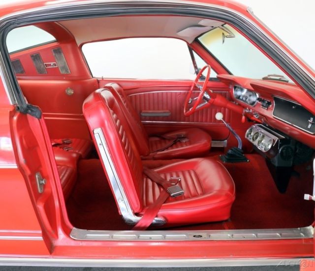 1965 Red Ford Mustang Coupe