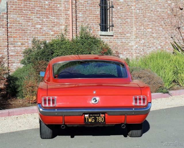 1965 Red Ford Mustang Coupe