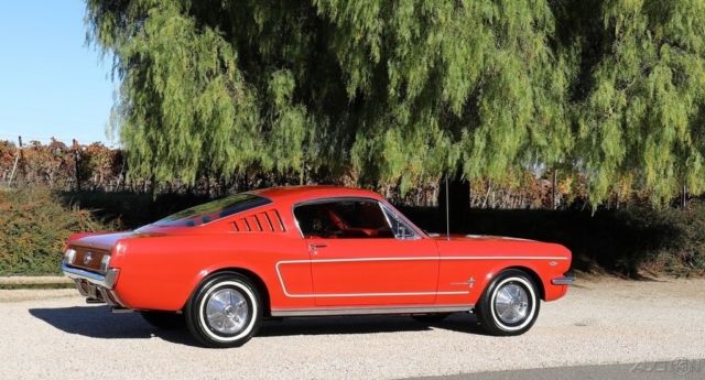 1965 Red Ford Mustang Coupe