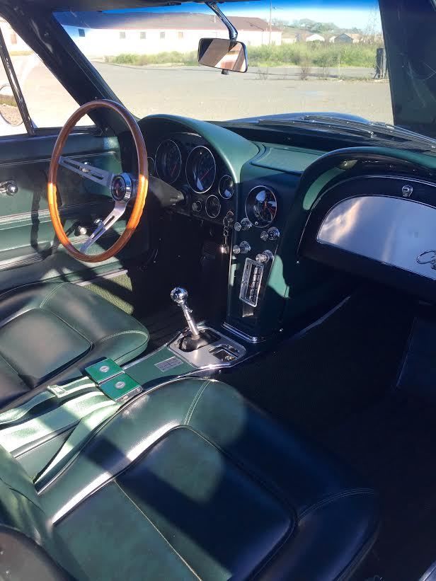 1965 Green Chevrolet Corvette Coupe