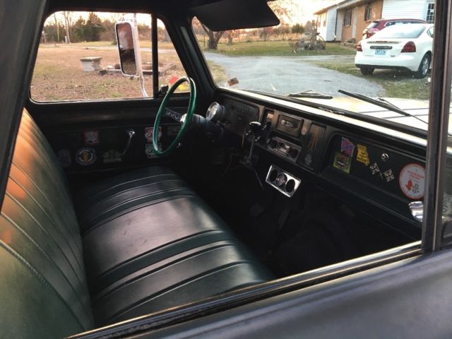 1965 Green Chevrolet C-10 Standard Cab Pickup