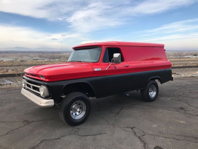 1965 Red Chevrolet C-10 Panel/Delivery