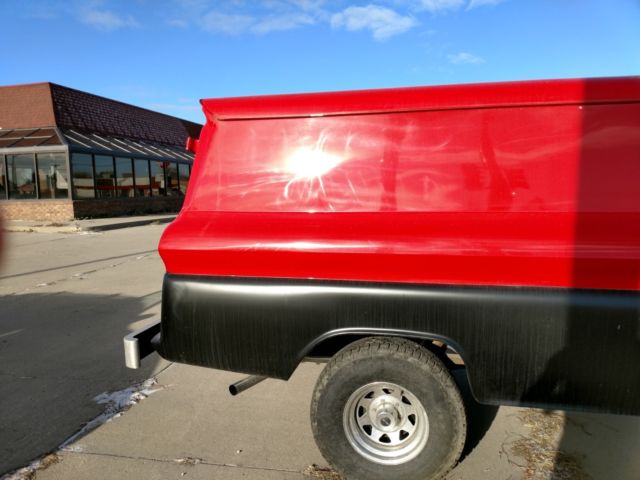1965 Red Chevrolet C-10 Panel/Delivery