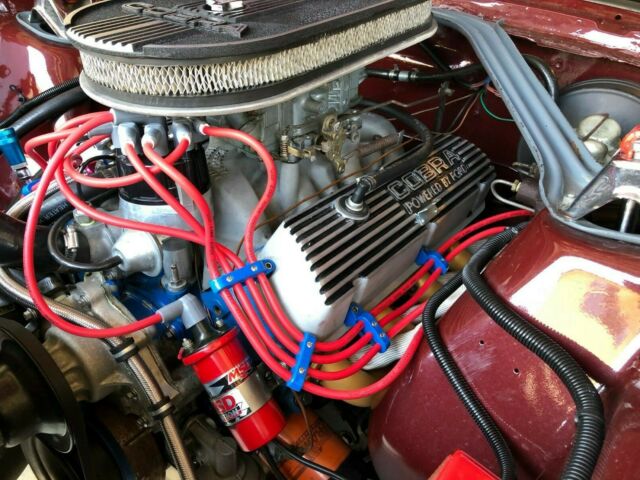 1965 Burgundy Ford Mustang Fastback