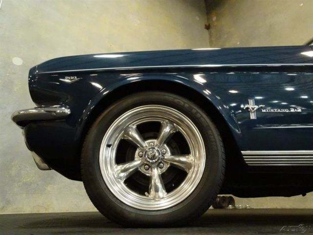 1965 Blue Ford Mustang