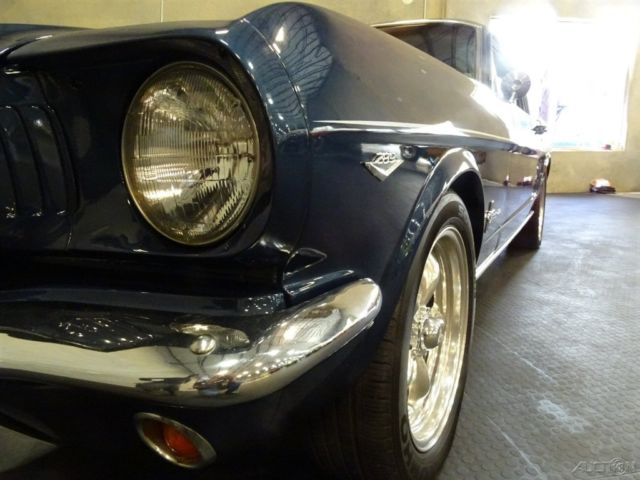 1965 Blue Ford Mustang