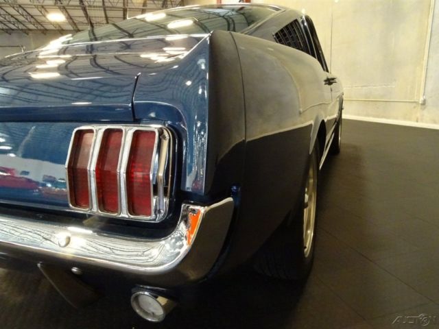 1965 Blue Ford Mustang