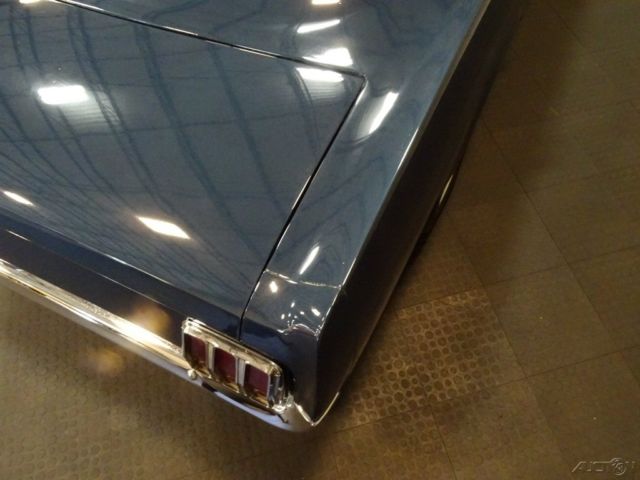 1965 Blue Ford Mustang