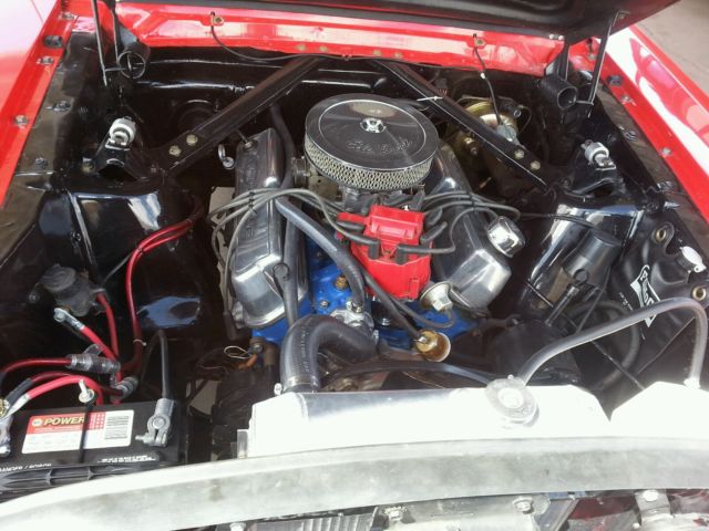 1965 Red Ford Mustang Coupe