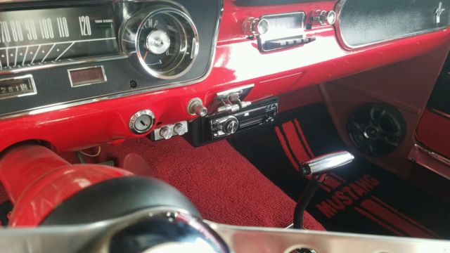 1965 Red Ford Mustang Coupe