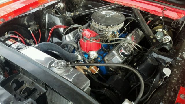 1965 Red Ford Mustang Coupe