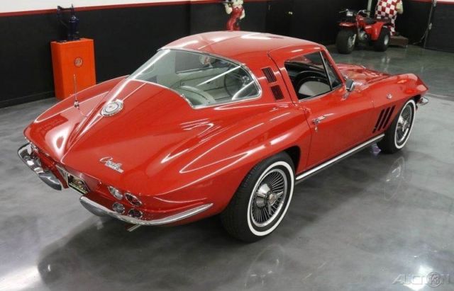 1965 Red Chevrolet Corvette