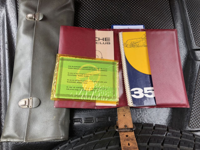 1965 Red Porsche 356 Coupe