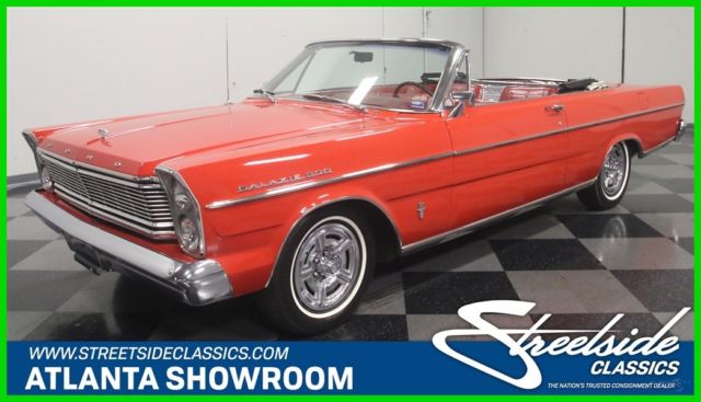 1965 Red Ford Galaxie